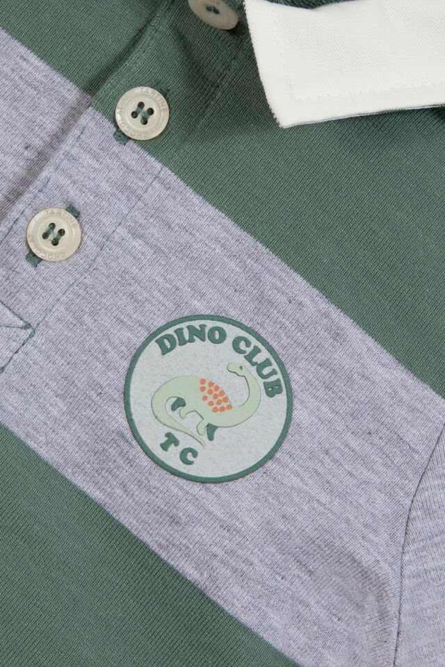 uzun kollu Polo T.Shirt Kaki - 4Y