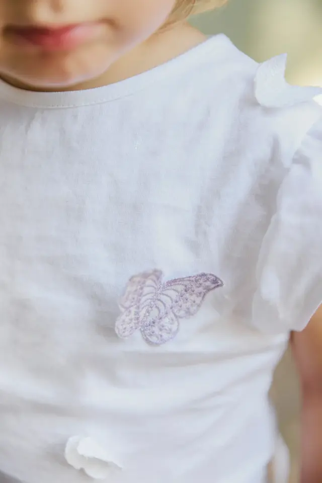 T-Shirt Lila - 3Y