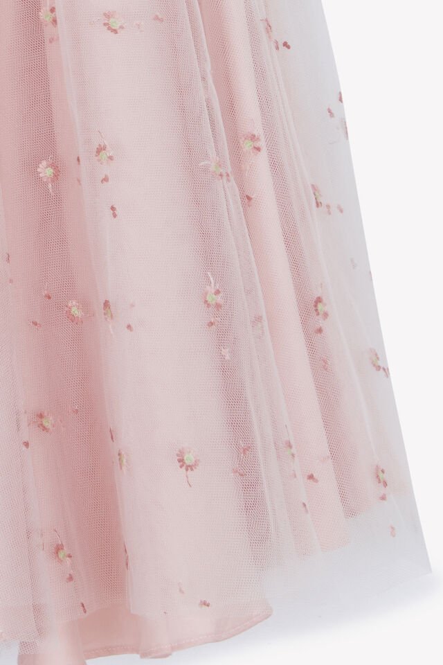 Maxi TÜL ETEK Rosée - Pembe - 10Y