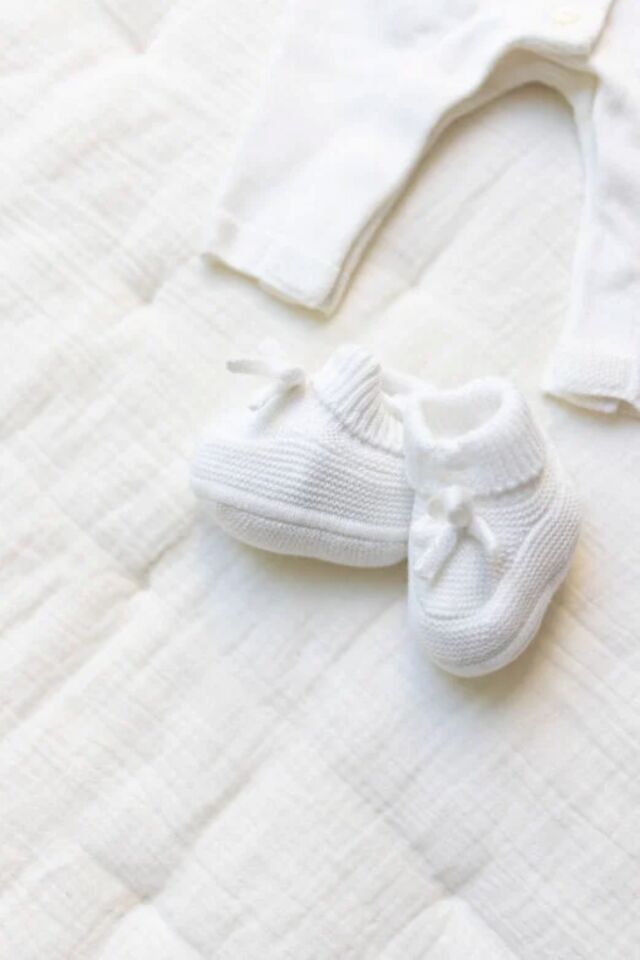 Triko Patik Nacre - 3M/6M