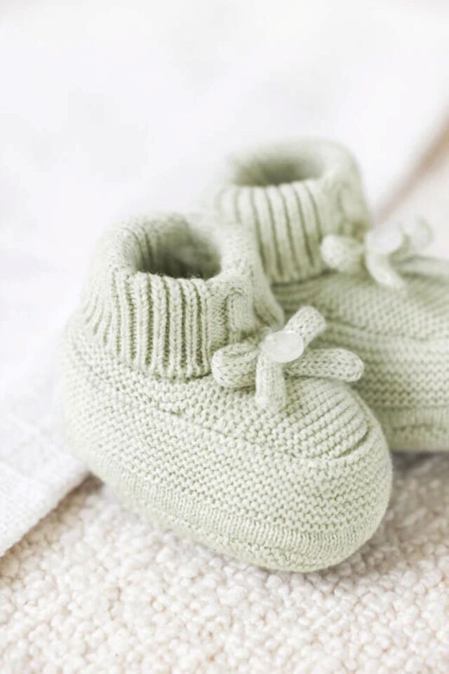 Triko Patik Yeşil - 3M/6M