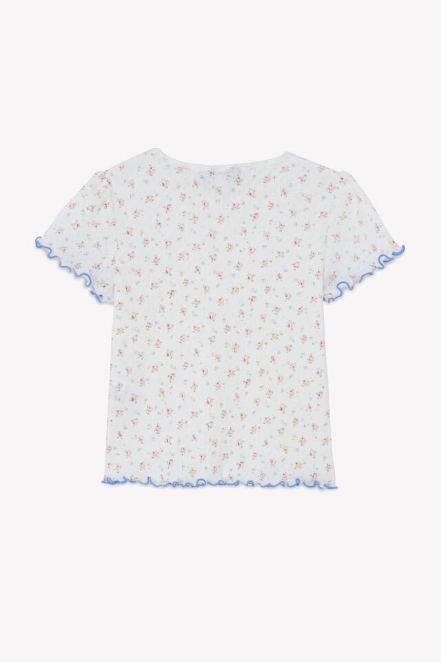 Şotlu Pijama Takımı Nacre - Ekru - 2Y