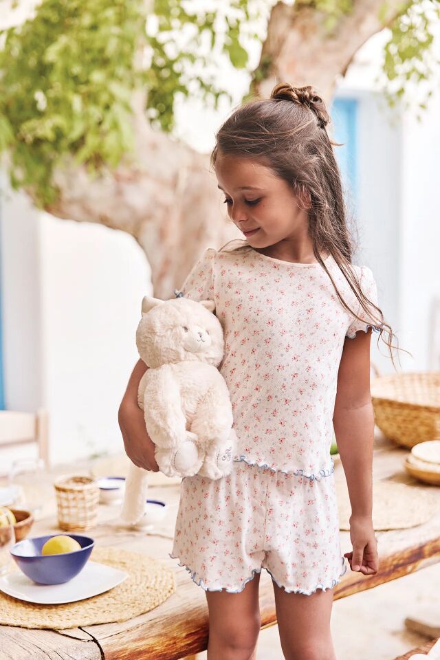 Şortlu Pijama Takımı Nacre - 5Y