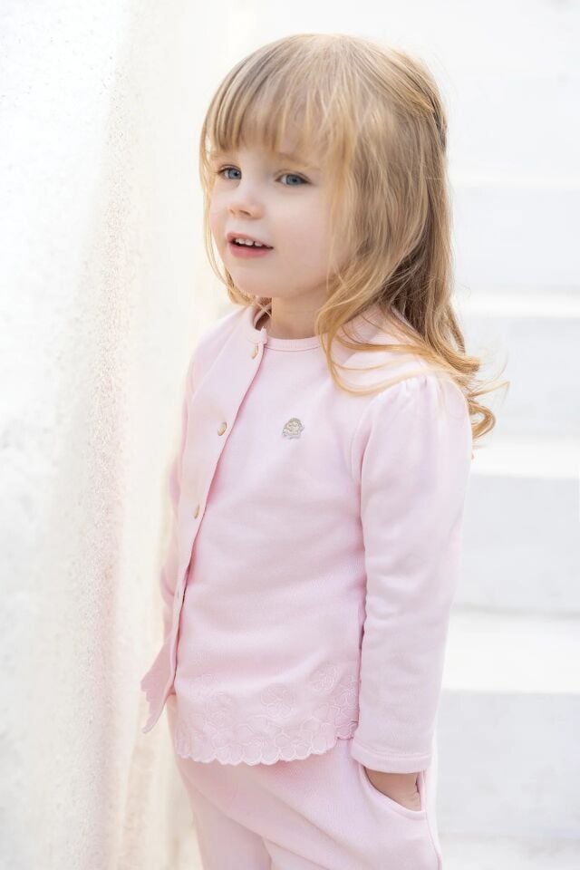 Coton Jogging Rose pâle - 3Y