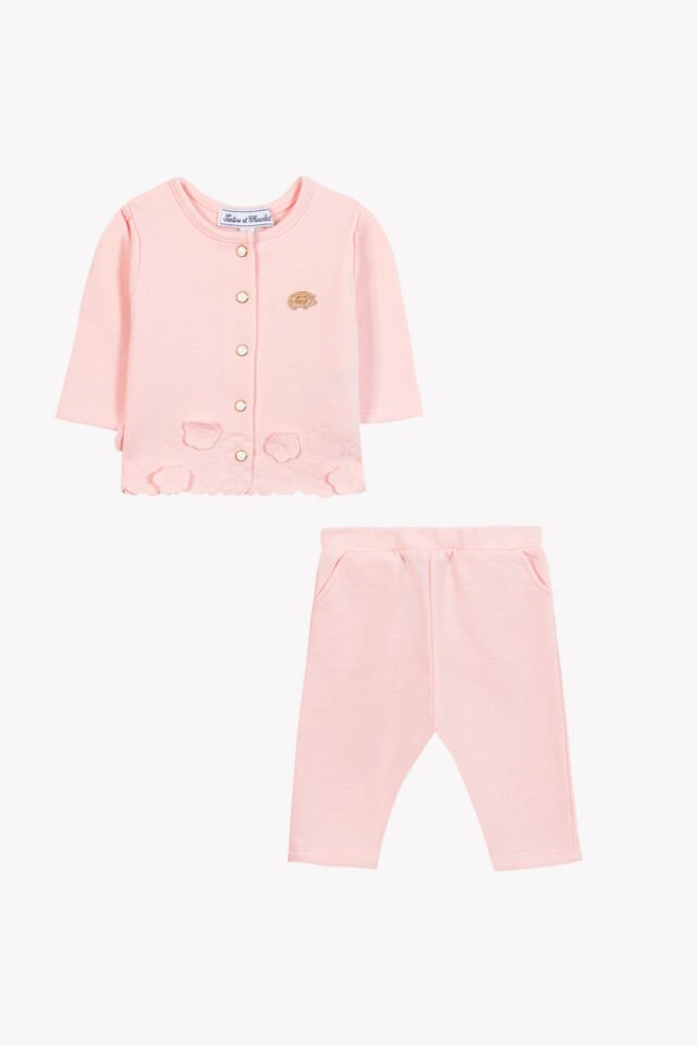 Coton Jogging Rose pâle - Soft pembe - 3Y