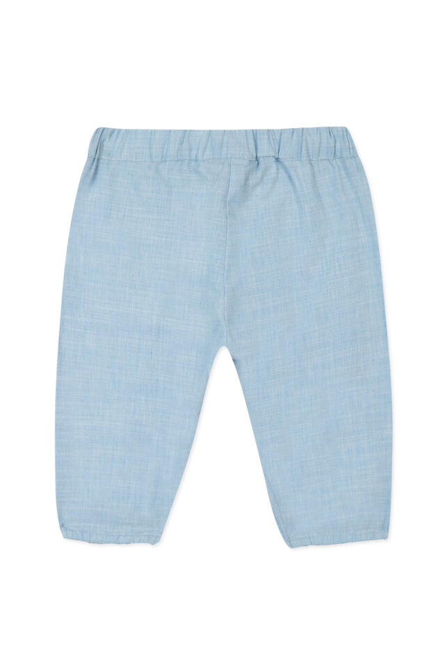 Coton Pantolon Indigo - 3Y