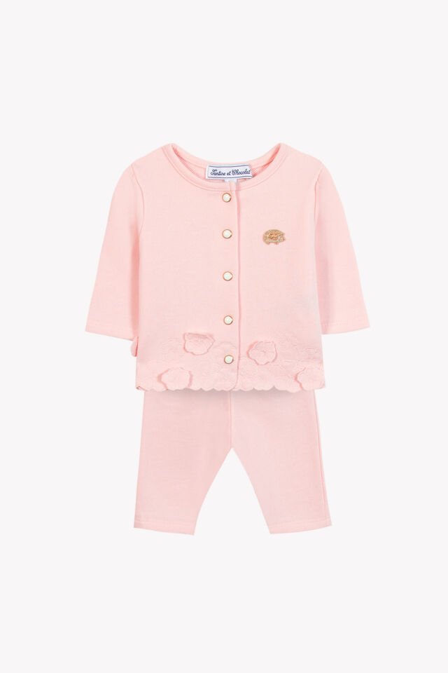 Coton Jogging Rose pâle - Soft pembe - 4Y