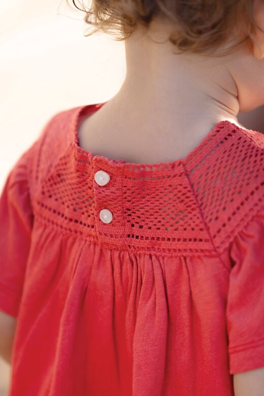 T-Shirt Bougainvillier - Begonvil - 2Y