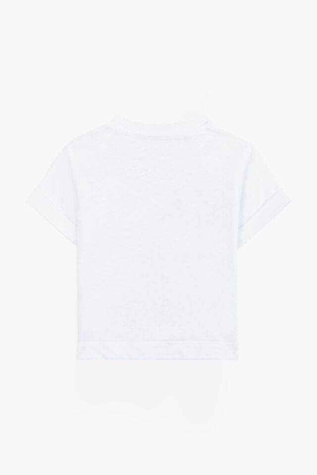 surfing baskılı T.Shirt Blanc - 4Y