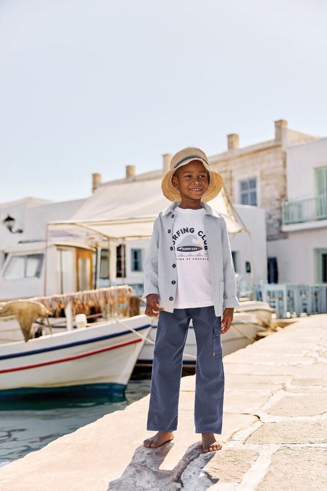 Surfing Baskılı T-Shirt