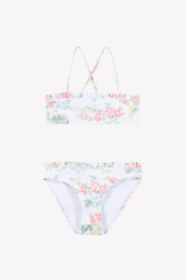 Çiçek Desenli Bikini