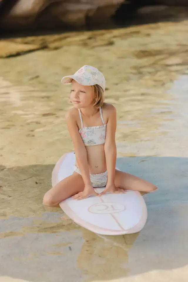 Çiçek Desenli Bikini 6Y