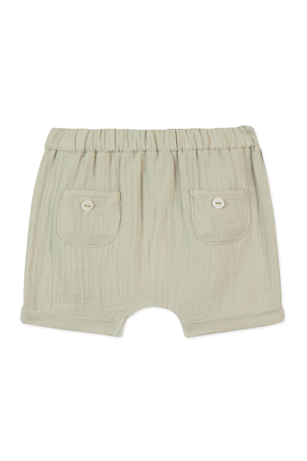 düz renk koton Bloomer Vert d'eau - 9M