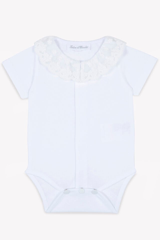 Dantel Yakalı BODY Blanc - Beyaz - 3M