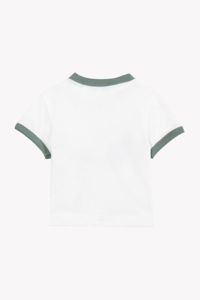 Dinozor Baskılı T-Shirt Nacre - 2Y