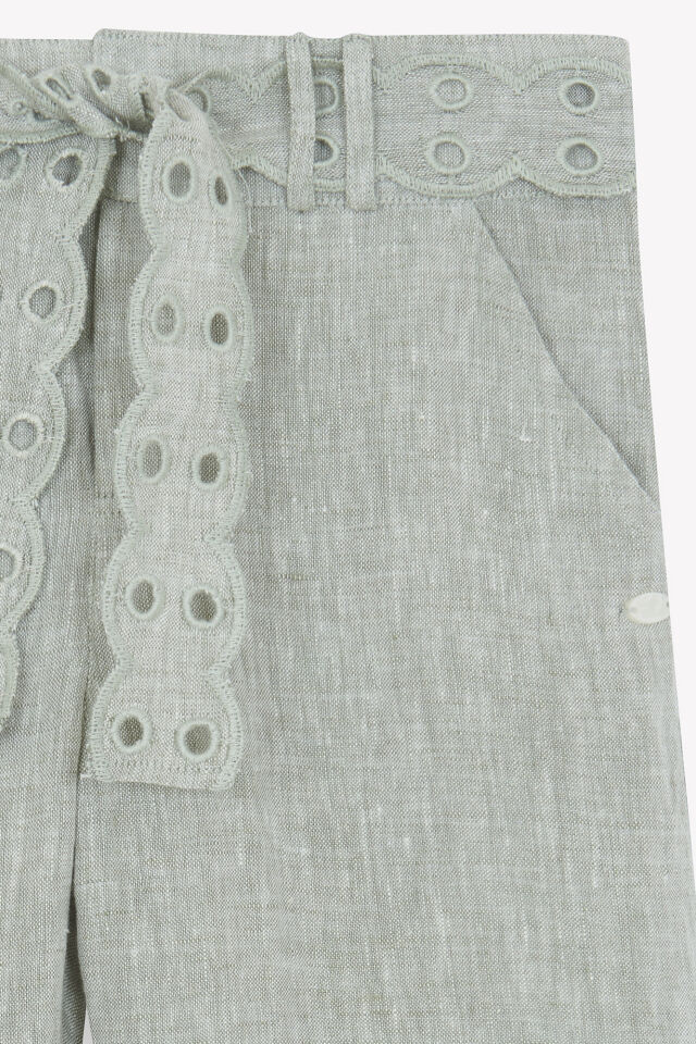Keten Pantolon Kaki - 4Y