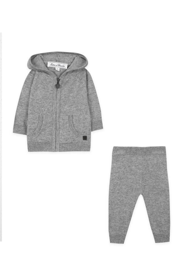 yün JOGGING Açık gri - 4Y