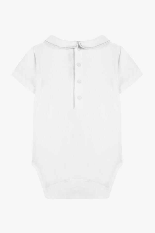 keten yakalı ceremonie BODY Blanc - Beyaz - 18M