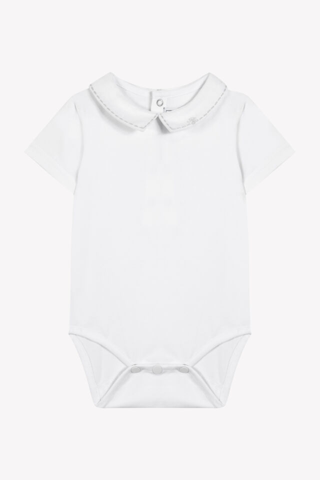 keten yakalı ceremonie BODY Blanc - Beyaz - 3M