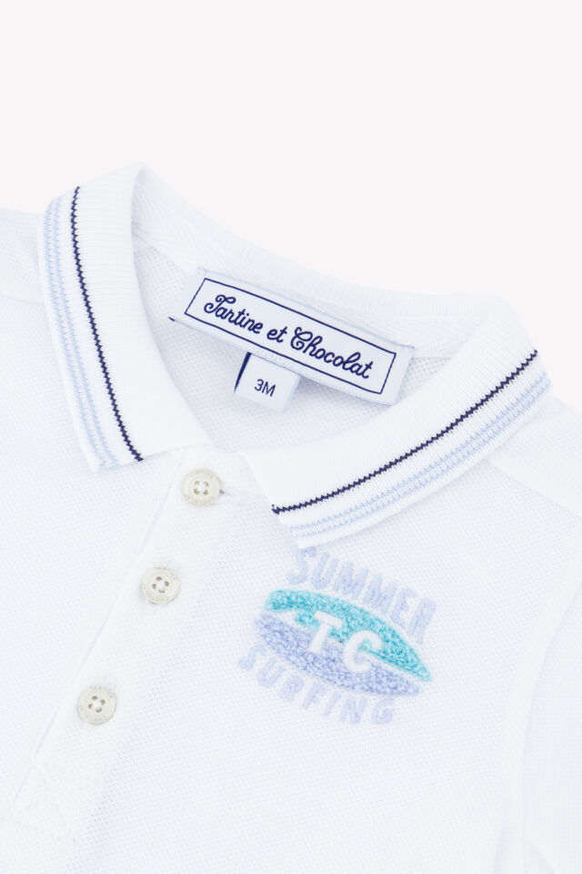 Kısa Kollu Polo T-Shirt Marine - 1Y