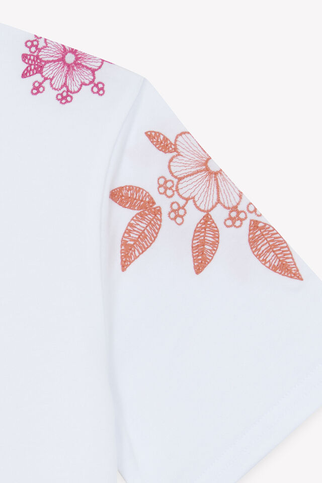 nakışlı T-Shirt Vermillon - 4Y