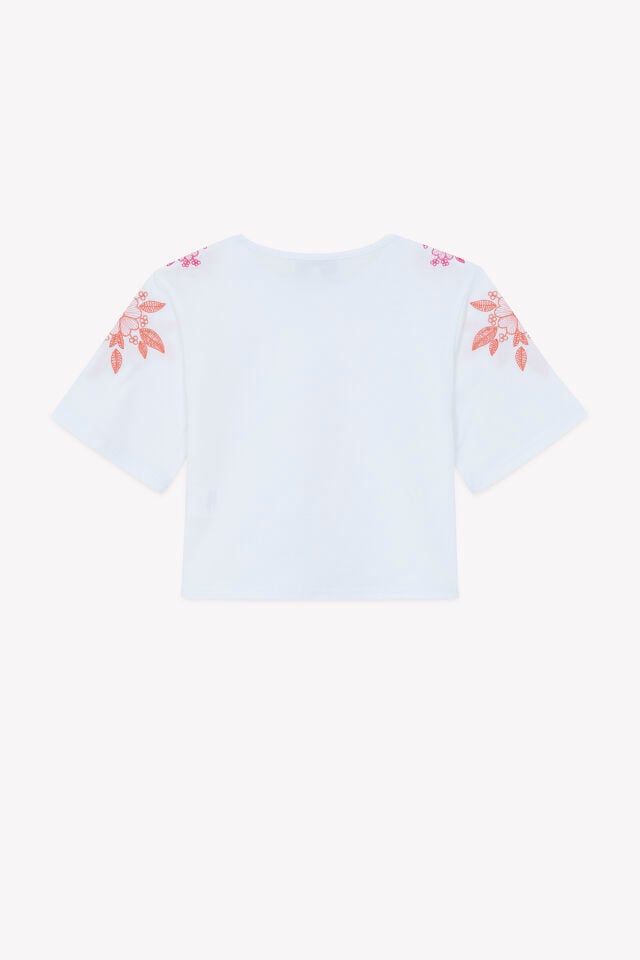 Nakışlı T-Shirt Vermillon - 6Y