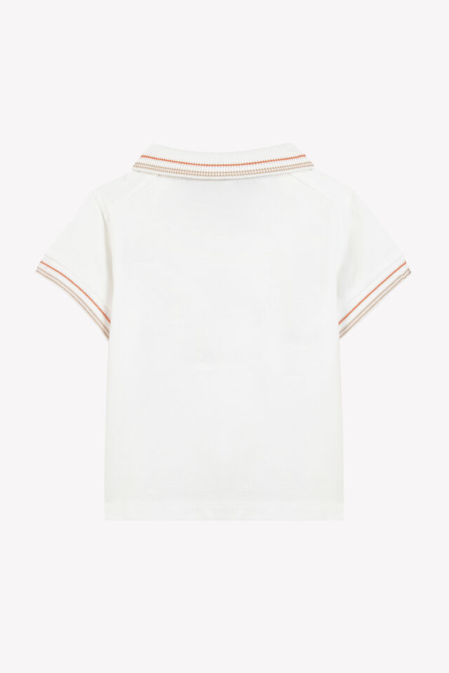 Kısa Kollu Polo T-Shirt Vermillon - 2Y