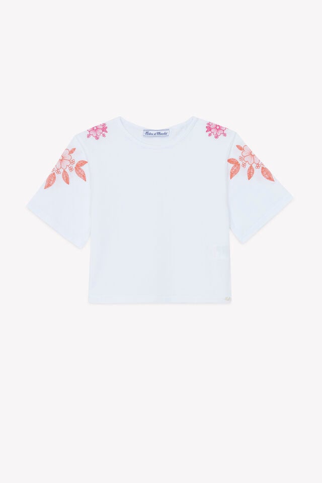 nakışlı T-Shirt Vermillon - 8Y