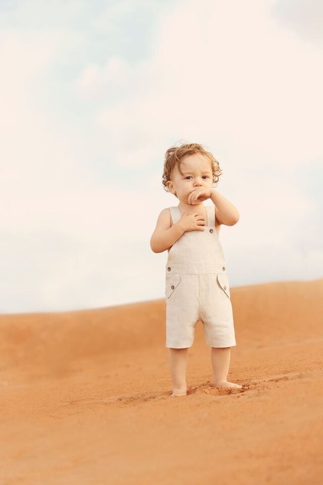Keten Salopet Sable - 3Y