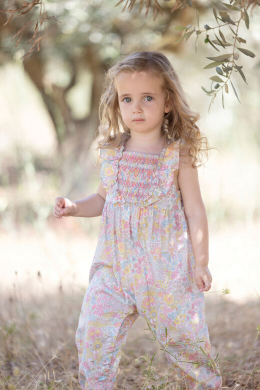 Liberty Desenli Kolsuz Tulum Citrus - 6M