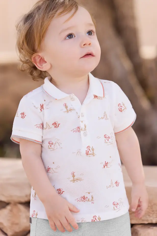 Kısa Kollu Polo T-Shirt