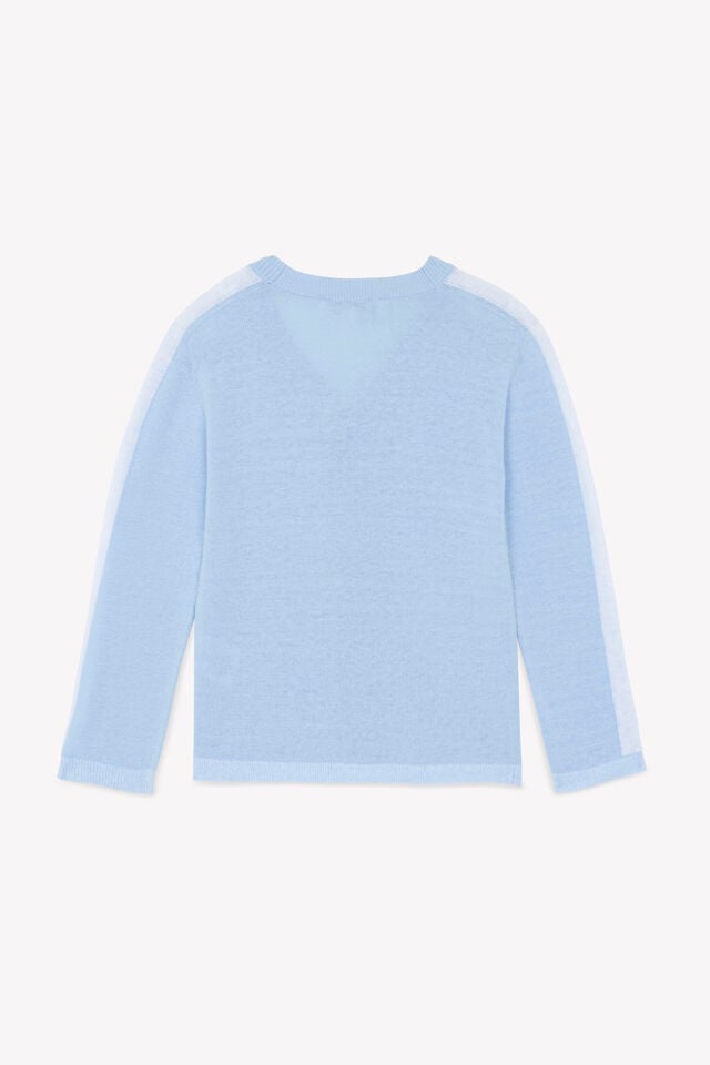 coton-keten Triko Hırka Bleu électrique - 8Y