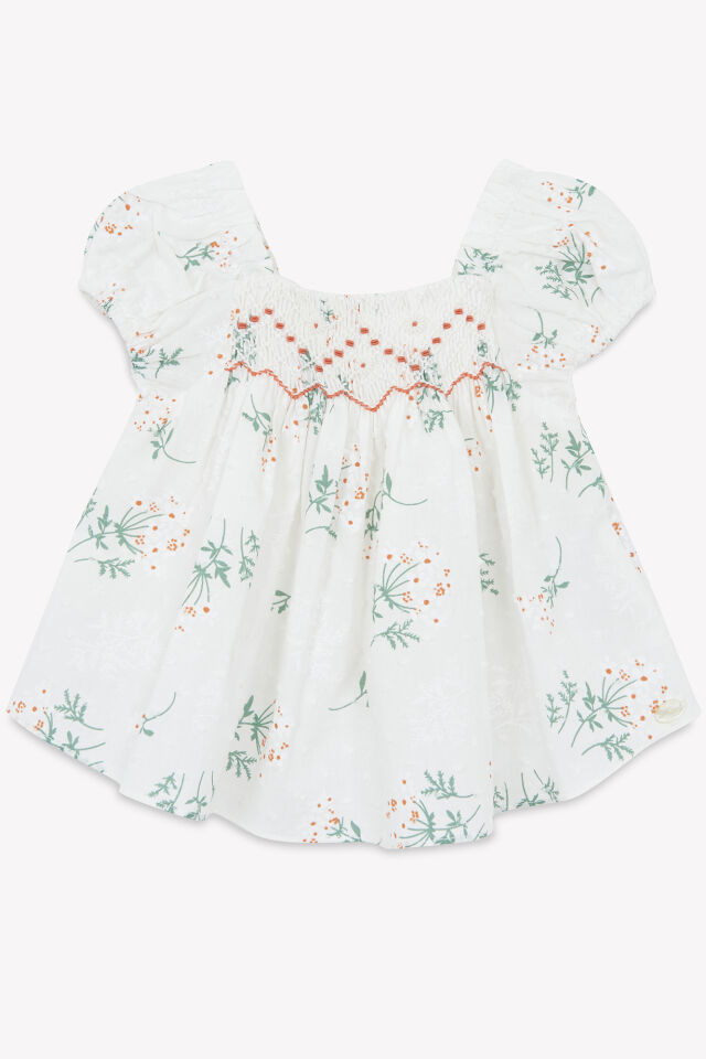 kısa kollu Tunik Blanc - Beyaz - 3Y
