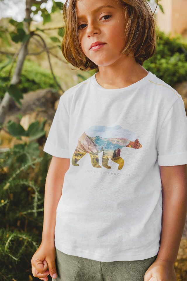 T-Shirt Blanc - 10Y