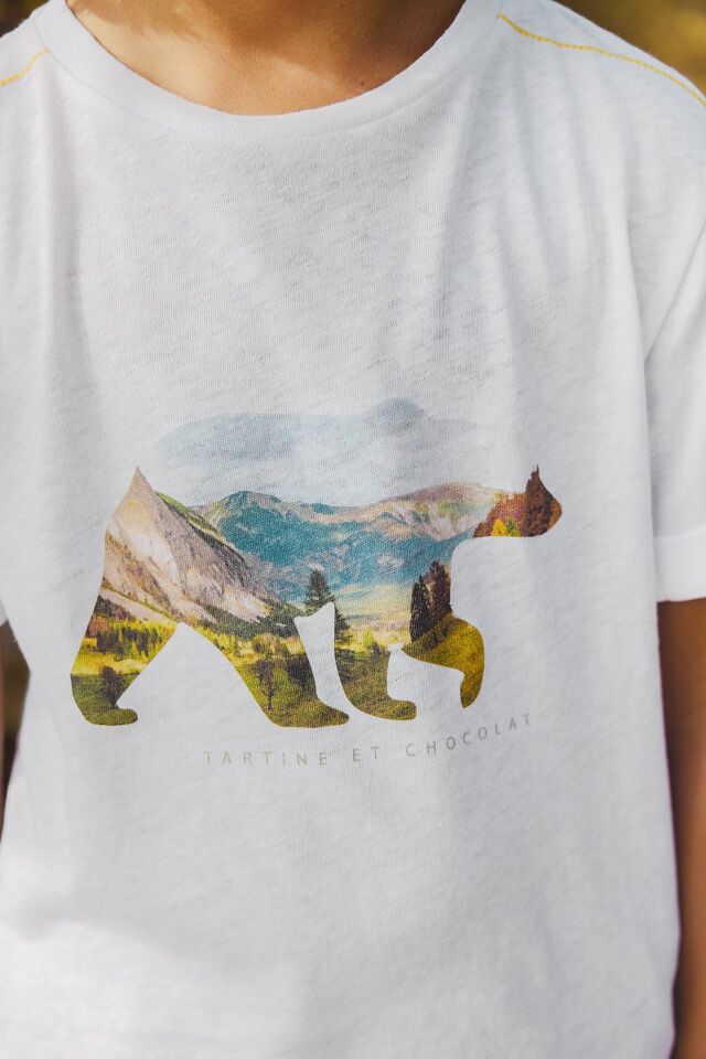 T-Shirt Blanc - 10Y