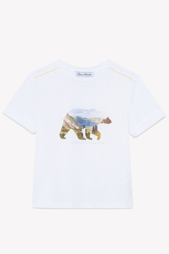 T-SHIRT Blanc - 12Y