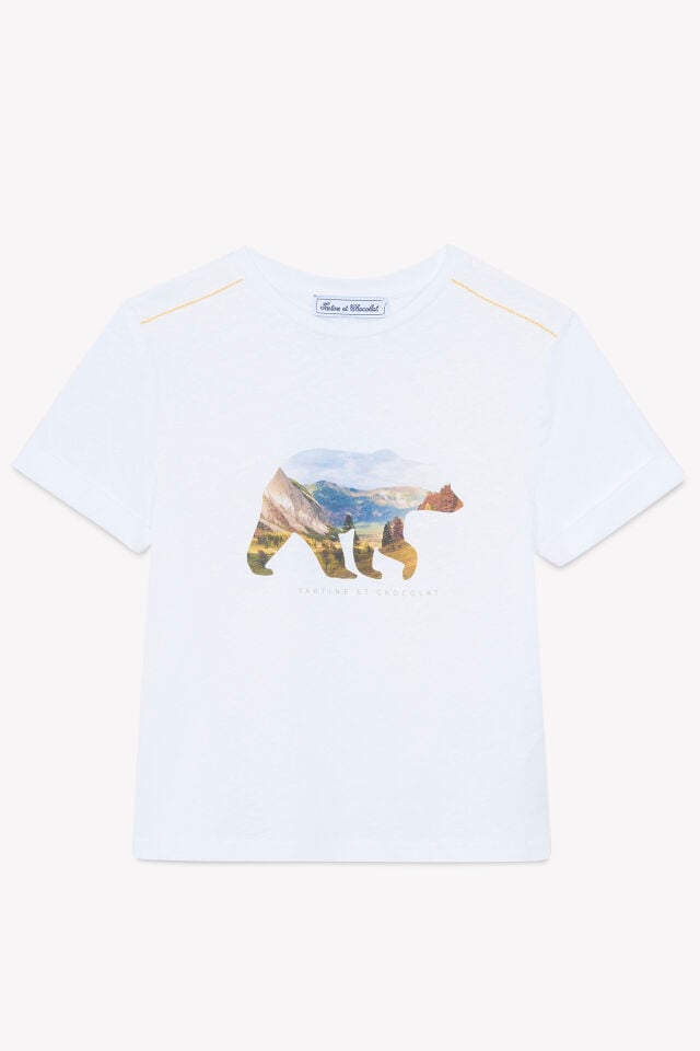 T-SHIRT Blanc - 5Y