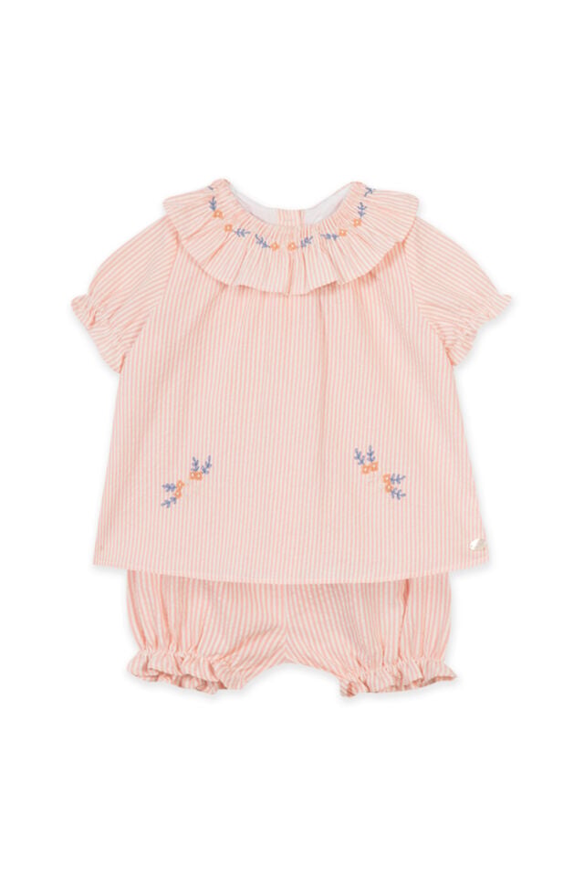 Tunik + Bloomer Set Ocre - 9M