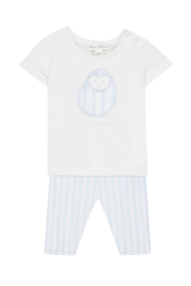 T-shirt + pantalon Ciel - 6M