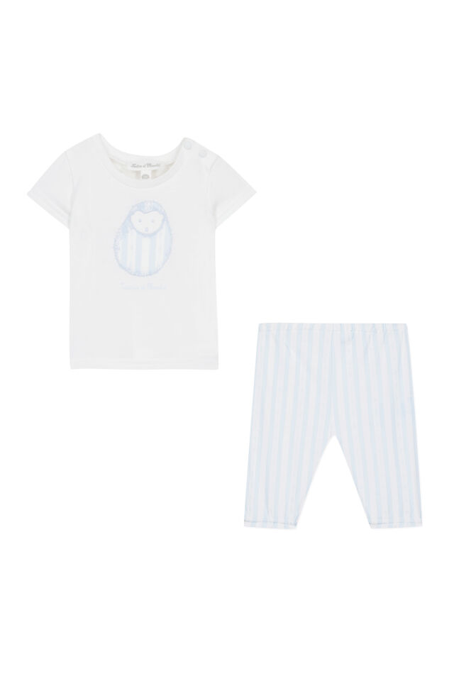 T-shirt + pantalon Ciel - 6M