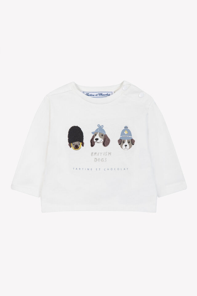 Uzun Kollu Coton T-Shirt Sarı - 2Y