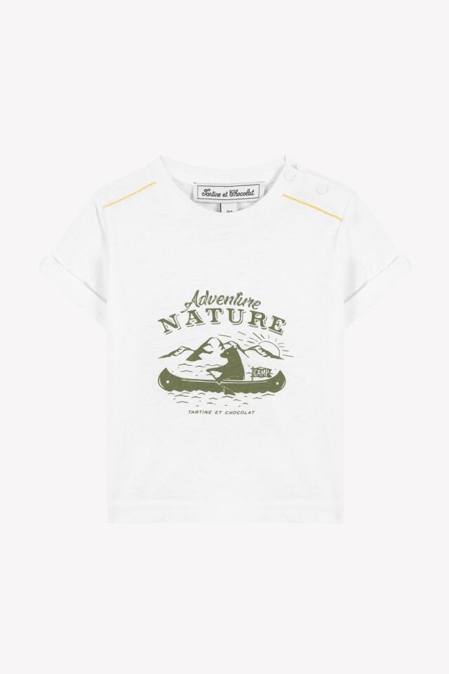 T-SHIRT Blanc - Beyaz - 3Y