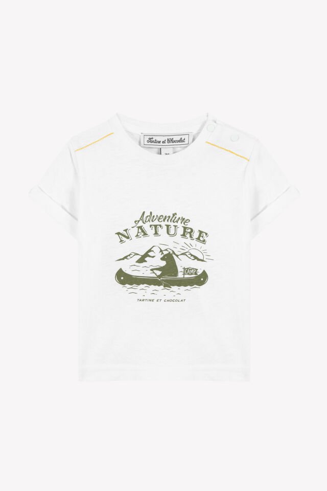 T-Shirt Blanc - 3Y