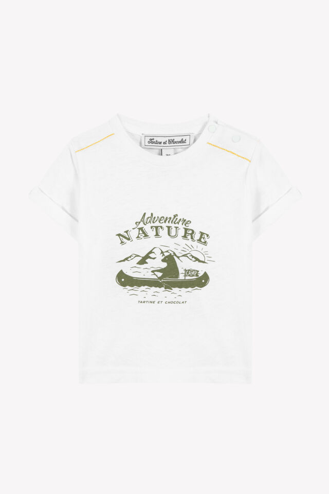 T-SHIRT Blanc - 3Y