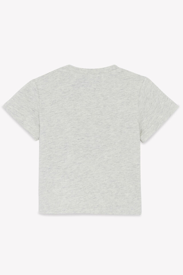 monkey  logolu T-Shirt Fougère - 3Y