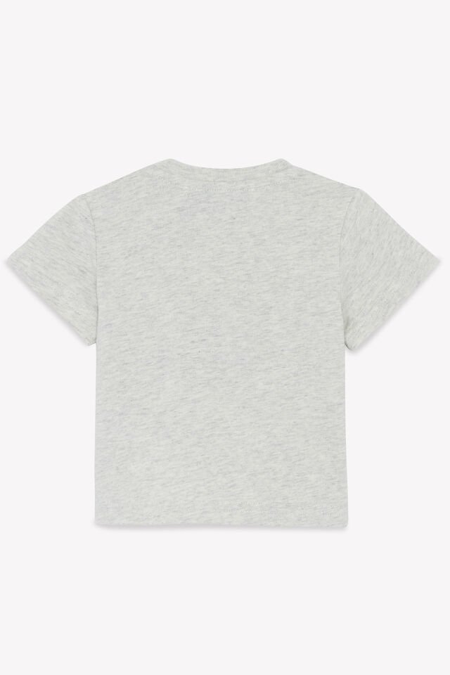monkey  logolu T-Shirt Fougère - 4Y