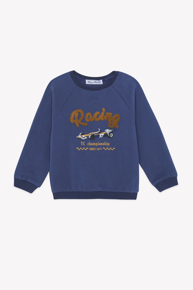 Sweatshirt Çivit Mavi - 10Y