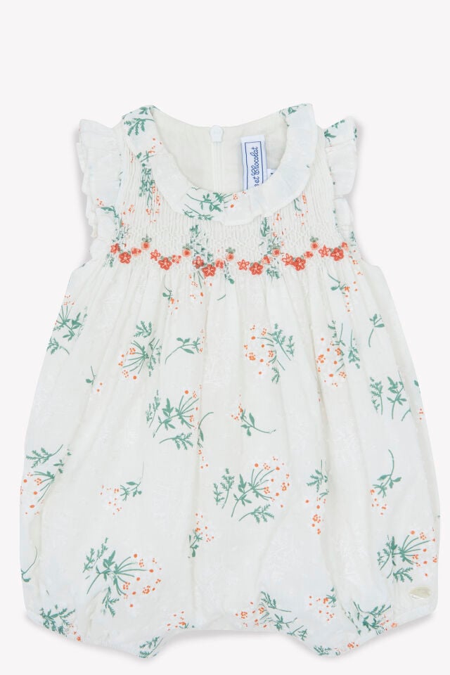Desenli Combicour Blanc - Beyaz - 9M