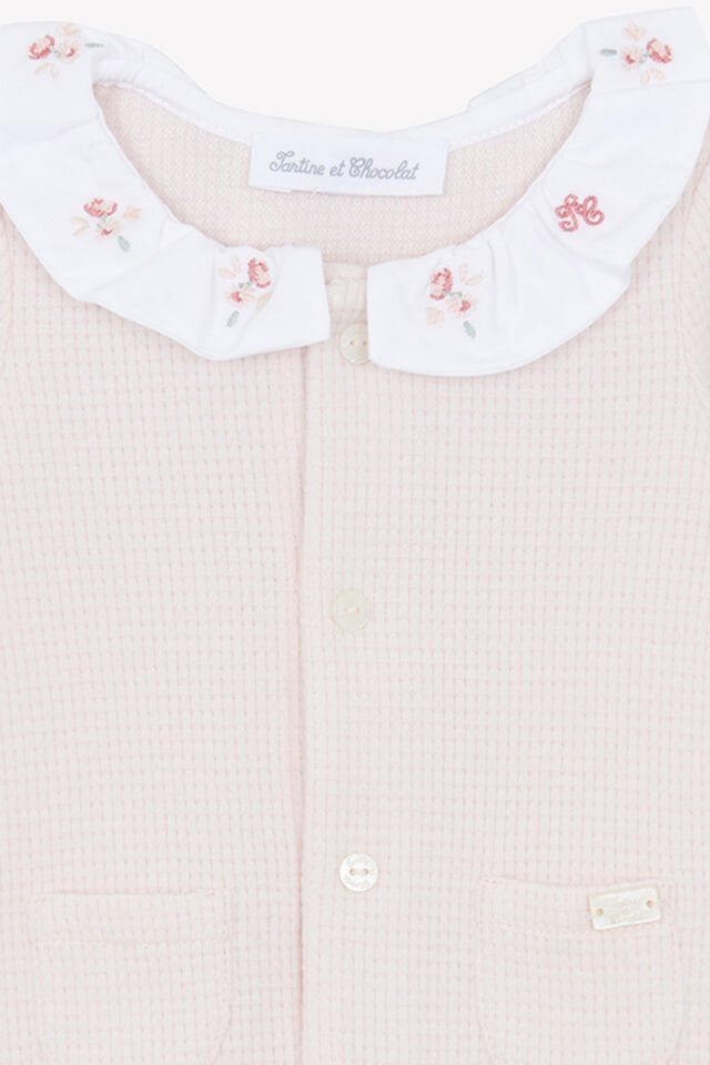 Uzun Kollu Combilongue Rose pâle - 1M