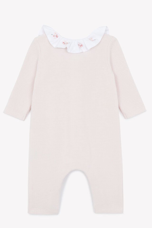 uzun kollu COMBILONGUE Rose pâle - 3M